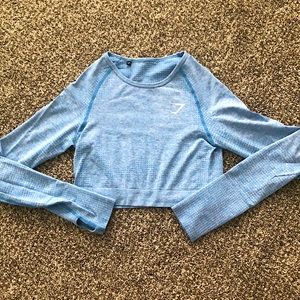 Gymshark long sleeve crop top
